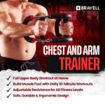 Twister Arm Trainer – Adjustable Chest & Arm Workout Equipment (20-110 lbs) for Men & Women, Home Gym Strength Training & Muscle Building - Image 6